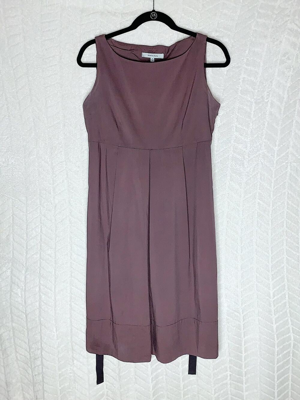 Veronika Maine Mini Dress Sleeveless Purple - 10
